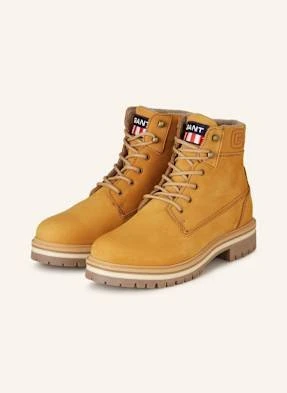 Gant Botki Sznurowane Palrock beige