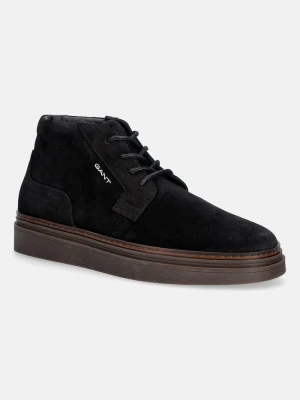 Gant buty męskie zamszowe Kinzoon czarny