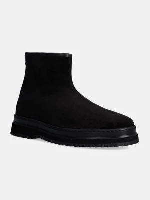 Gant buty zamszowe Blistown męskie kolor czarny 29643734 G00