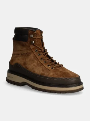 Zdjęcie produktu Gant buty zamszowe Clafton męskie kolor brązowy 29643742 G771