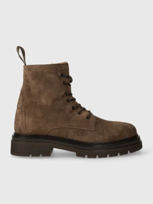 Gant buty zamszowe Ramzee męskie kolor brązowy 27683423.G42