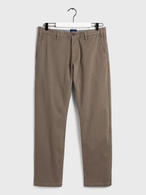 GANT Chinosy Męskie Satynowe Slim