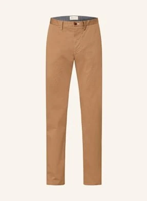 Gant Chinosy Regular Fit braun