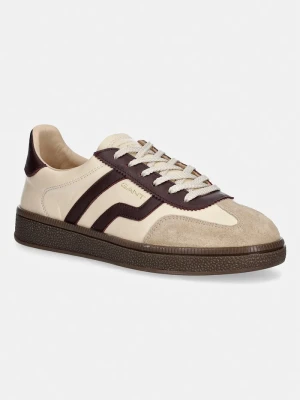 Gant Cuzima sneakersy damskie skórzane beżowy