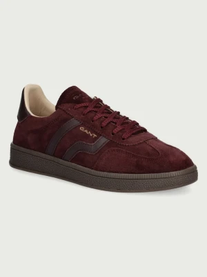 Gant Cuzima sneakersy damskie skórzane bordowy