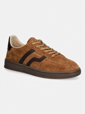 Gant Cuzima sneakersy damskie zamszowe brązowy