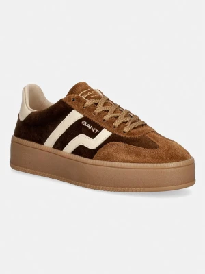 Gant Cuzmani sneakersy damskie brązowy