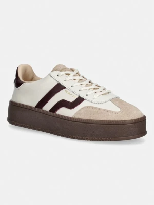 Gant Cuzmani sneakersy damskie skórzane beżowy