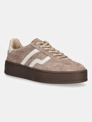Gant Cuzmani sneakersy damskie skórzane beżowy