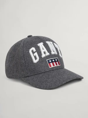 GANT czapka wełniana z nadrukiem