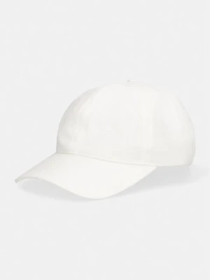 Gant czapka z daszkiem męska lniana