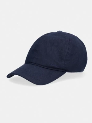 Gant czapka z daszkiem męska lniana