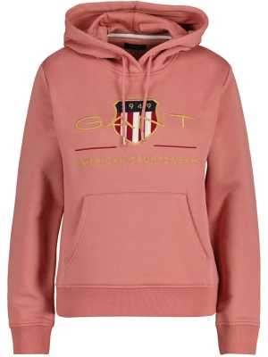GANT damska bluza dresowa z kapturem i motywem Archive Shield