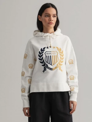 Zdjęcie produktu GANT damska bluza z haftowanym motywem herbu