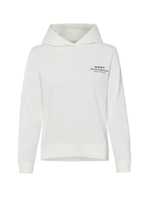 Gant Damska bluza z kapturem Kobiety biały,