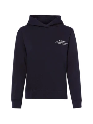 Gant Damska bluza z kapturem Kobiety niebieski,