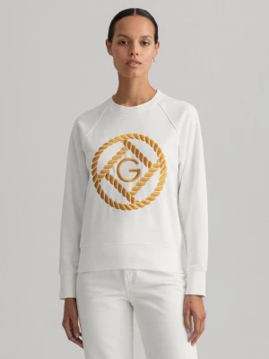 GANT damska bluza z okrągłym dekoltem Rope Icon