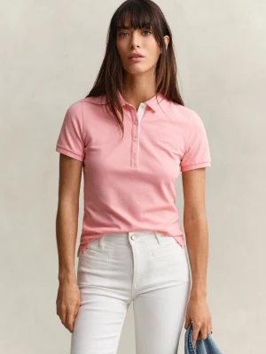 Gant Damska koszulka polo Kobiety Bawełna pomarańczowy,