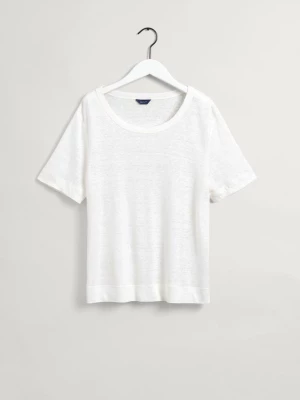 GANT damski T-shirt lniany