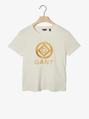 GANT Damski T-shirt Relaxed Fit