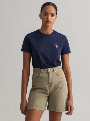 GANT damski T-shirt Women’s Day z krótkim rękawem