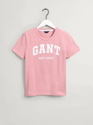 GANT damski T-shirt z logo