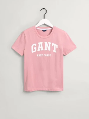 GANT damski T-shirt z logo