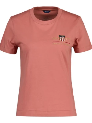 GANT damski T-shirt z motywem Archive Shield