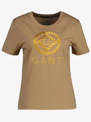 GANT Damski t-shirt z motywem Rope Icon i krótkim rękawem
