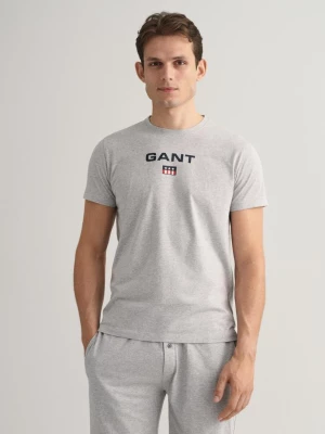 GANT Dżersejowy T-shirt z okrągłym dekoltem