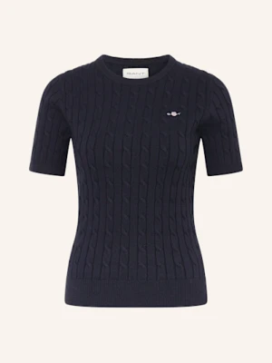 Gant Dzianinowa Koszulka blau