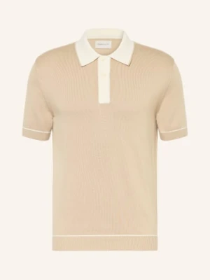 Gant Dzianinowa Koszulka Polo beige