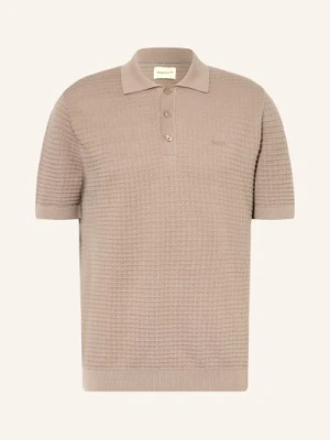 Gant Dzianinowa Koszulka Polo beige