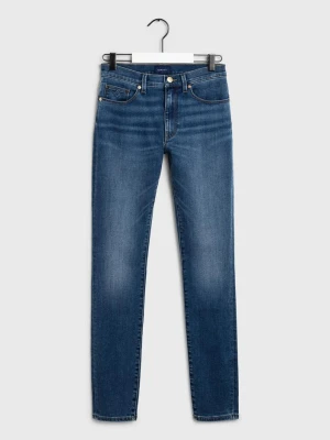 GANT Dżinsy Damskie Z Bardzo Elastycznej Tkaniny Skinny