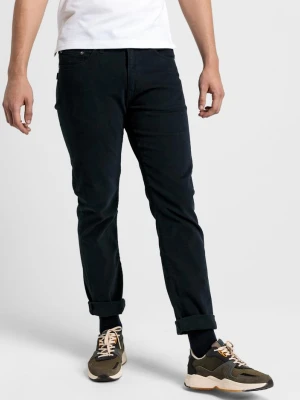 GANT Dżinsy Męskie Z Miękkiego Diagonalu Slim Z 5 Kieszeniami