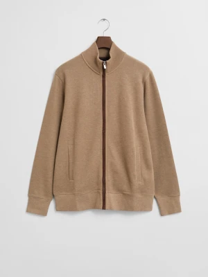 GANT Erkek Bej Regular Fit Fermuarlı Hırka