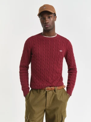 Zdjęcie produktu Męski bordowy sweter regular fit GANT