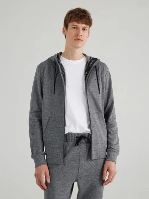 Zdjęcie produktu GANT Erkek Gri Regular Fit Kapüşonlu Sweatshirt