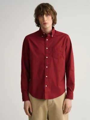 Gant Erkek Kırmızı Regular Fit Düğmeli Yaka Gömlek