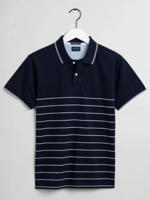 GANT Erkek Lacivert Çizgili Polo