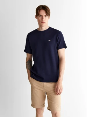 Zdjęcie produktu GANT Erkek Lacivert Regular Fit Bisiklet Yaka T-Shirt