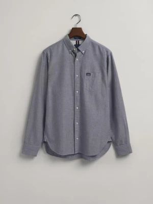 Gant Erkek Lacivert Regular Fit Düğmeli Yaka Gömlek