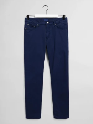 GANT Erkek Lacivert Tapered Fit Pantolon