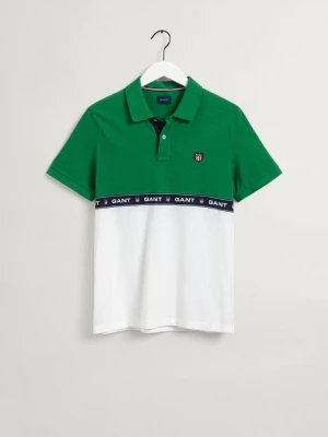 GANT Erkek Yeşil Regular Fit Logolu Polo
