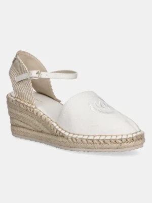 Gant espadryle Luliza kolor beżowy na koturnie 30569947.G20