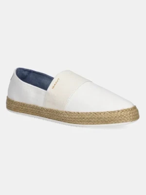 Gant espadryle Raffiaville kolor biały 30568943.G29