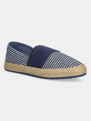 Gant espadryle Raffiaville kolor granatowy 30568944.G917