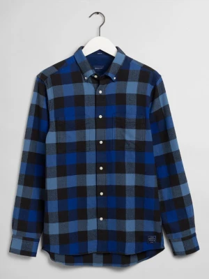 GANT Flanelowa Koszula Męska w kratę Regular Fit