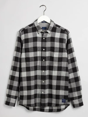 GANT Flanelowa Koszula Męska w kratę Regular Fit