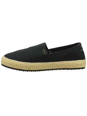 GANT Footwear Espadryle "Raffiaville" w kolorze czarnym rozmiar: 36